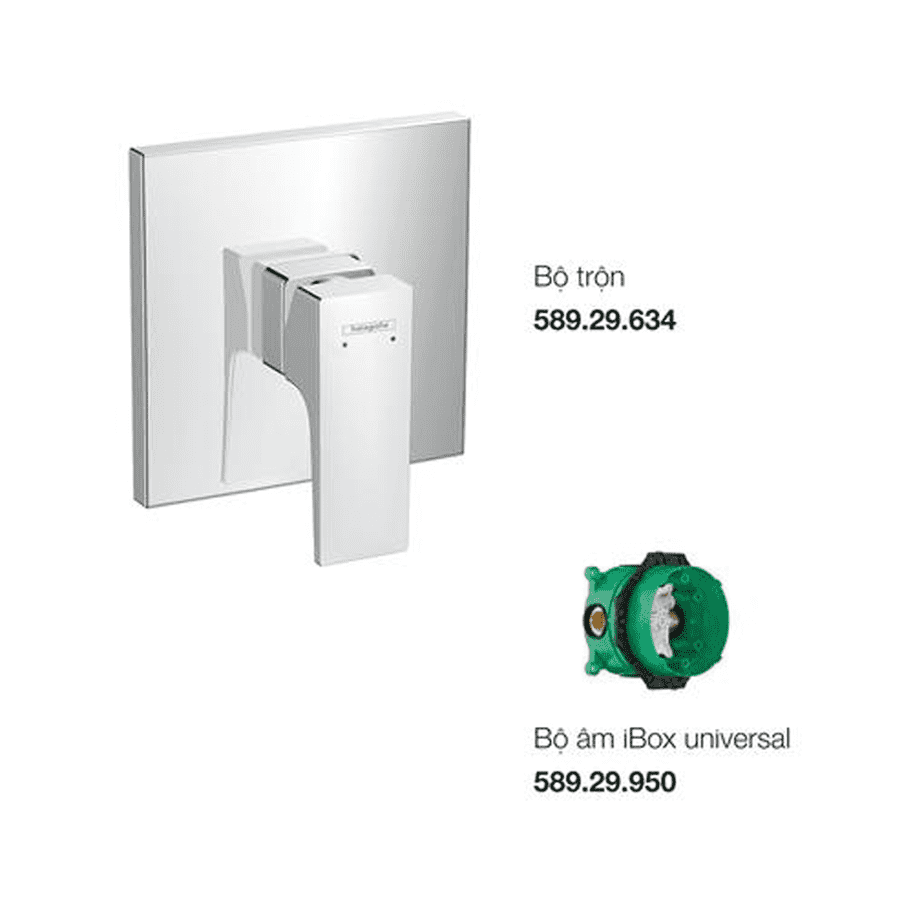 Bộ trộn âm 1 đường nước Metropol 589.50.524